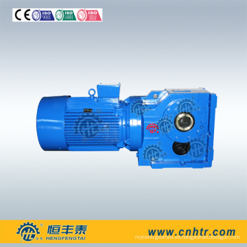 Motor de engranaje de cinta helicoidal HK87 para la cinta transportadora